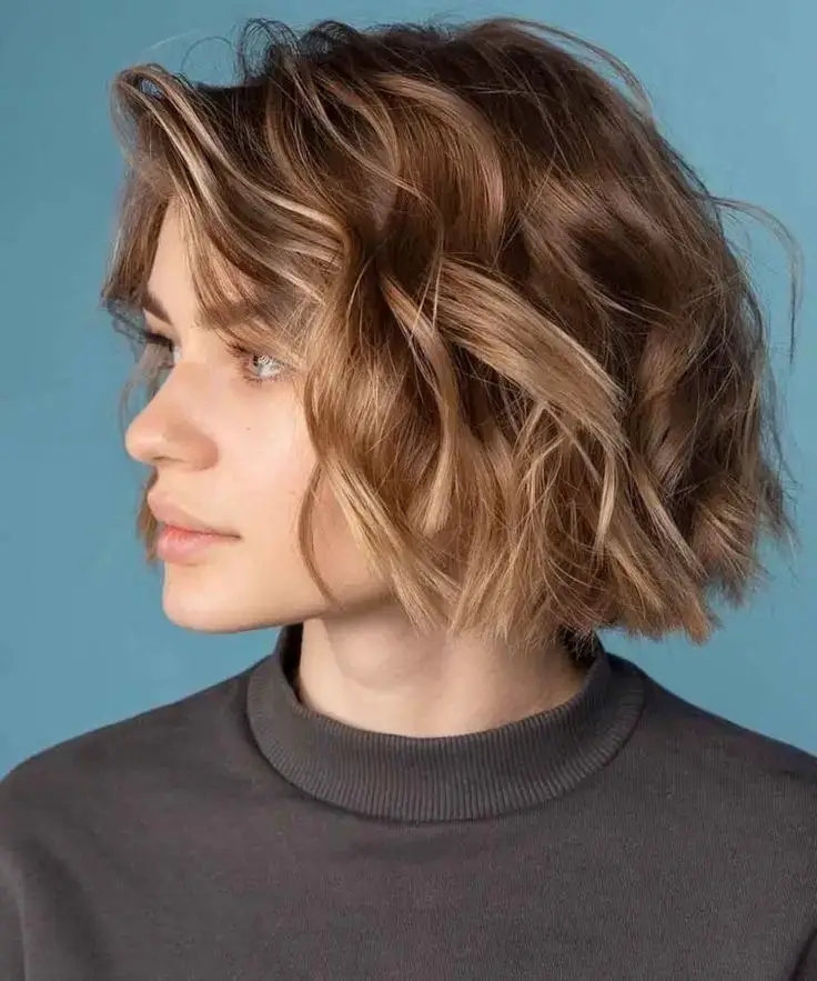 The Blonde Balayage Bob