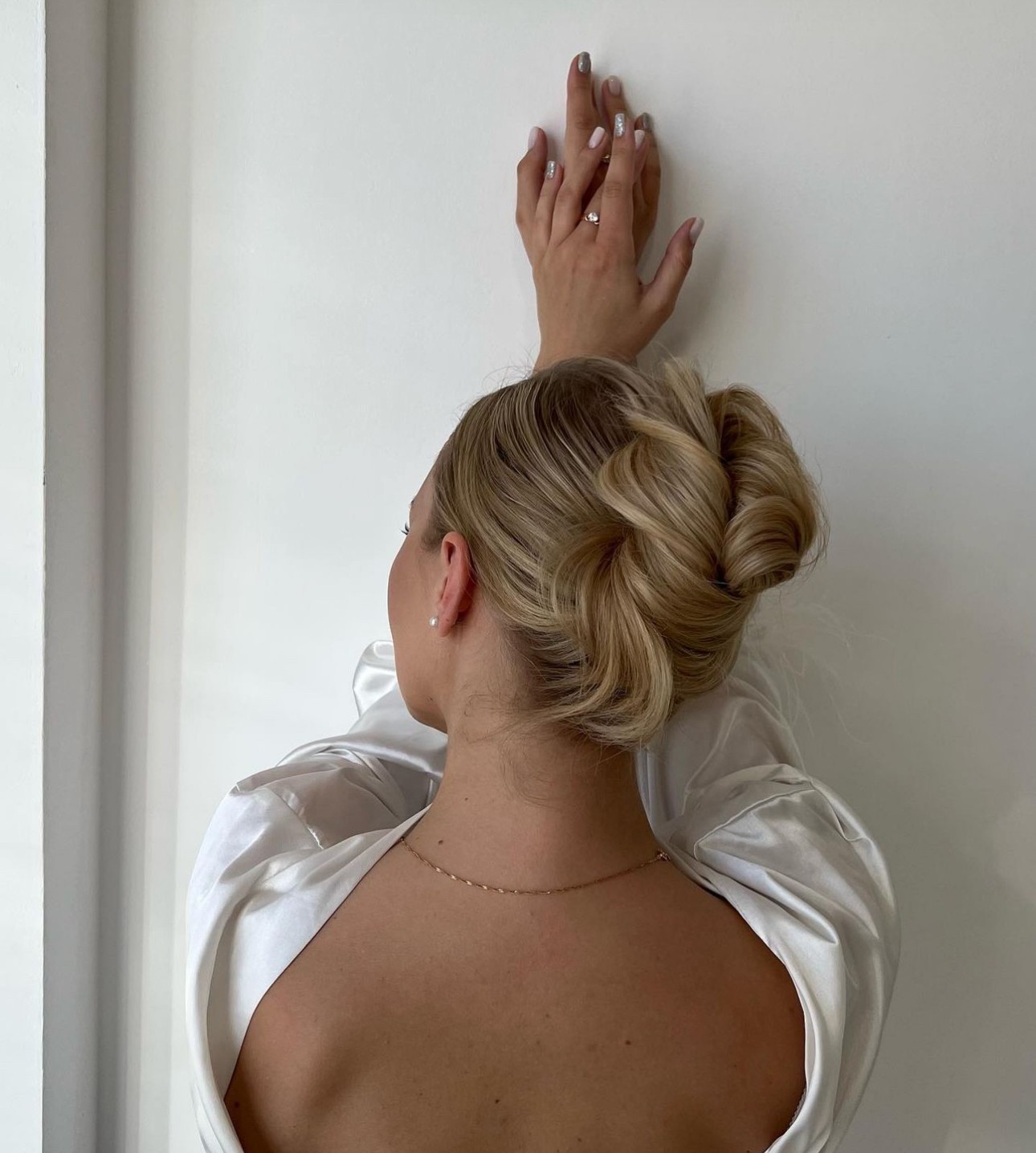 Sleek and Elegant High Bun