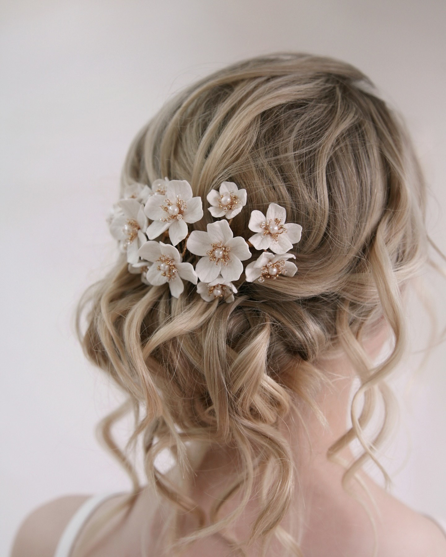 Floral Cluster Comb