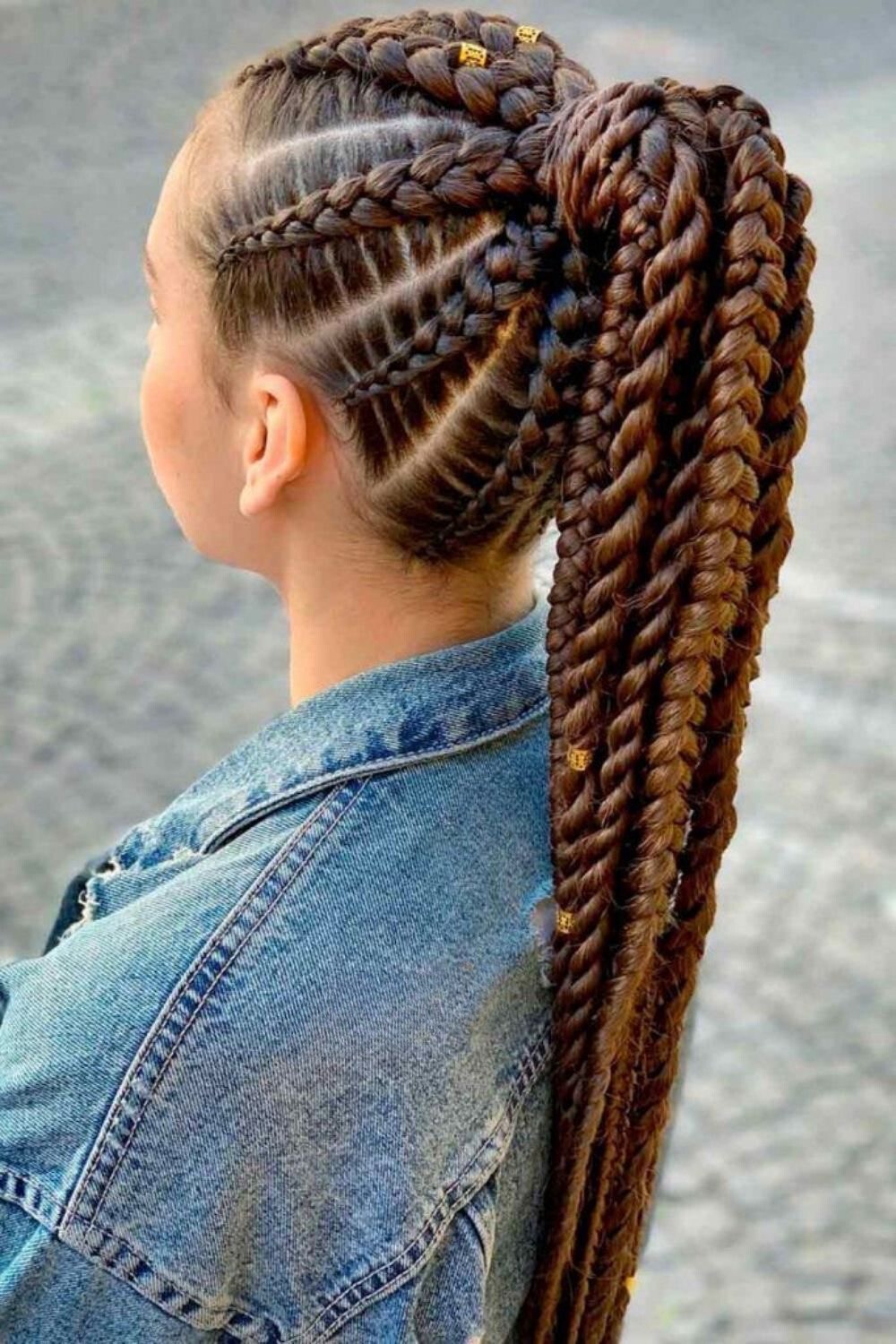 Bold and Beautiful: The Braided Mohawk