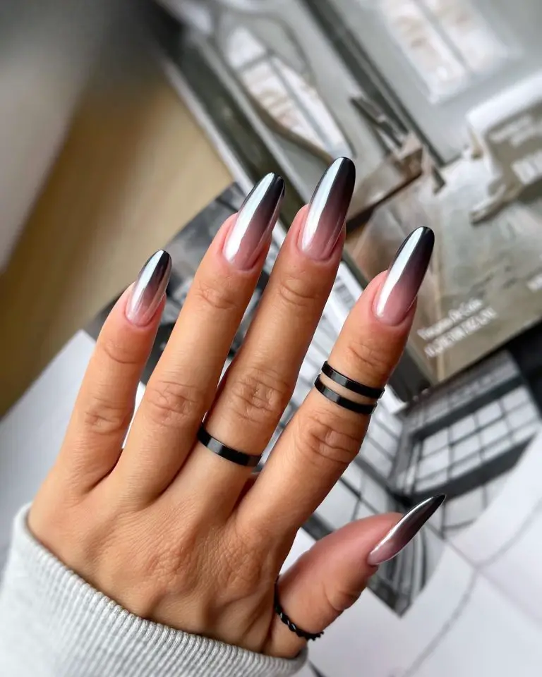 Top 19 Black Chrome Nails 2024: Trendy Designs For Fashion-Forward Style