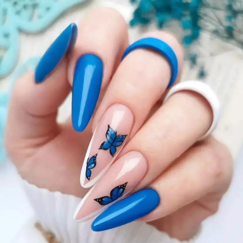 Bold Blues and Artistic Flair