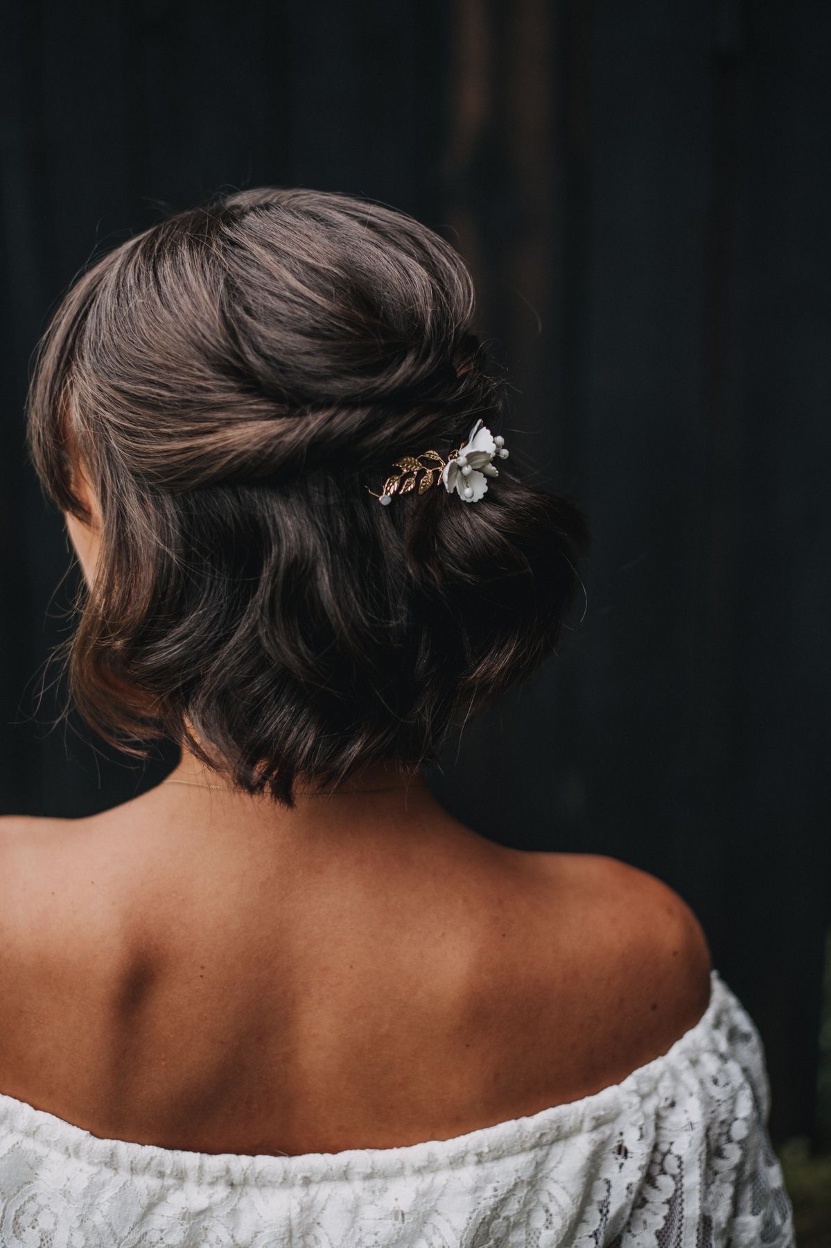 Whimsical Elegance in a Twisted Updo