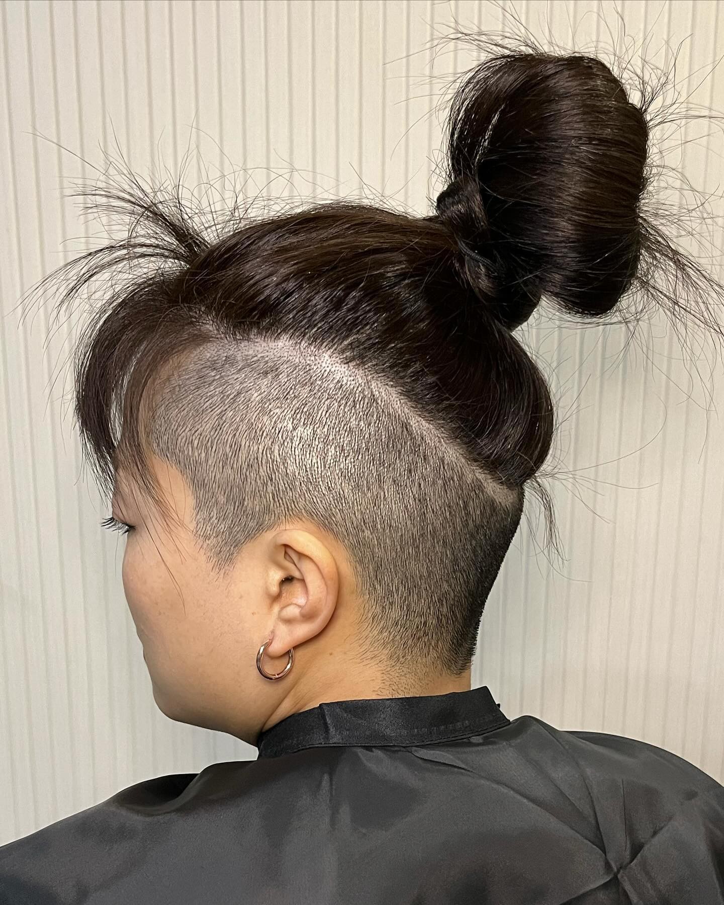 The Modern Top Knot Undercut