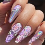 21 Holographic Nails Ideas For 2024: Stunning Designs, Simple Styles, And Color Combos To Try