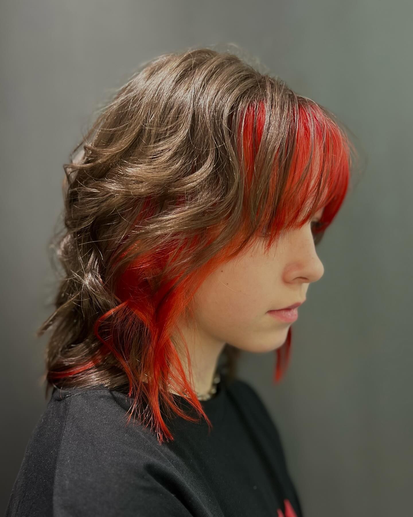 Fiery Streaks: Edgy and Dynamic