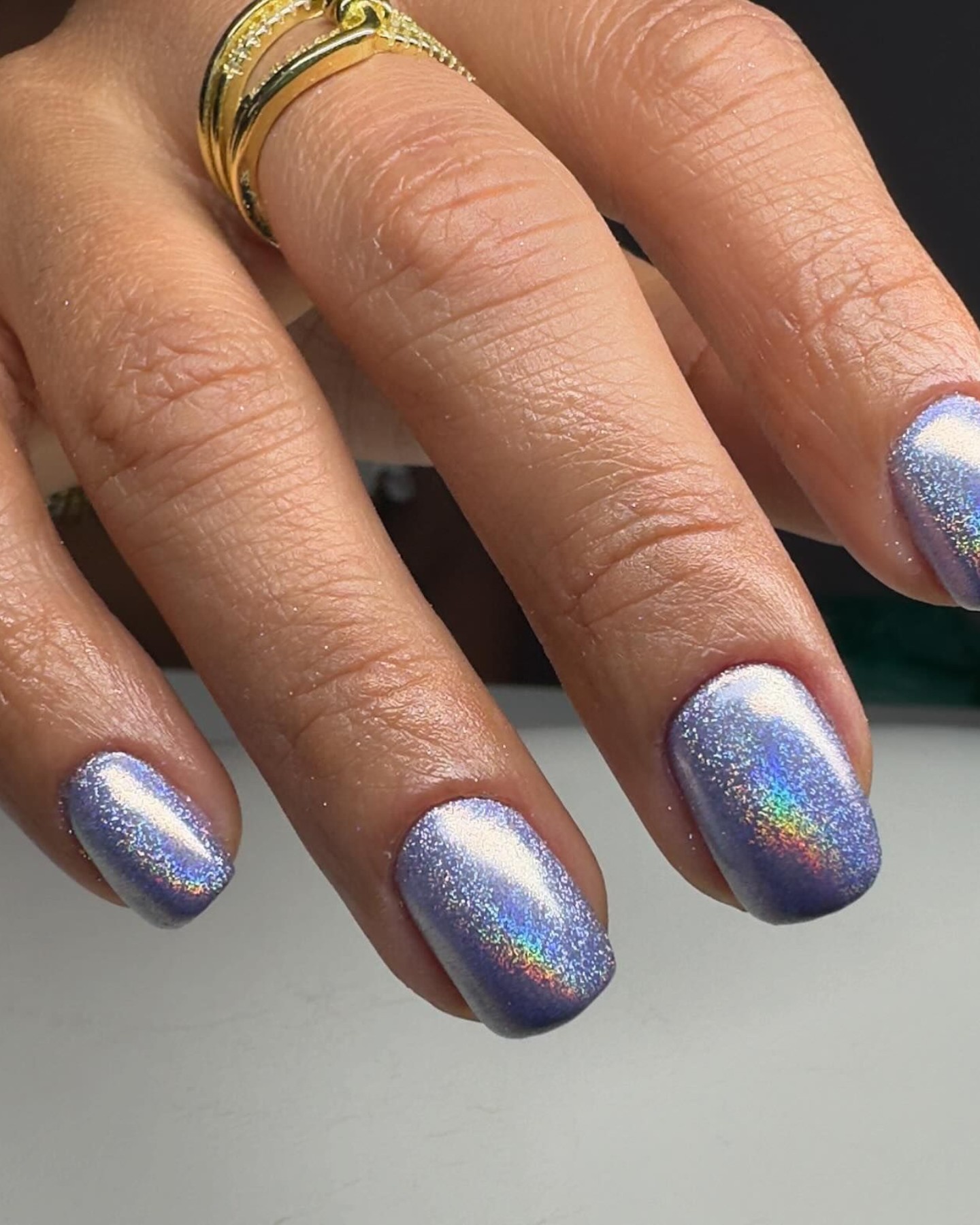 Subtle Holographic Accents