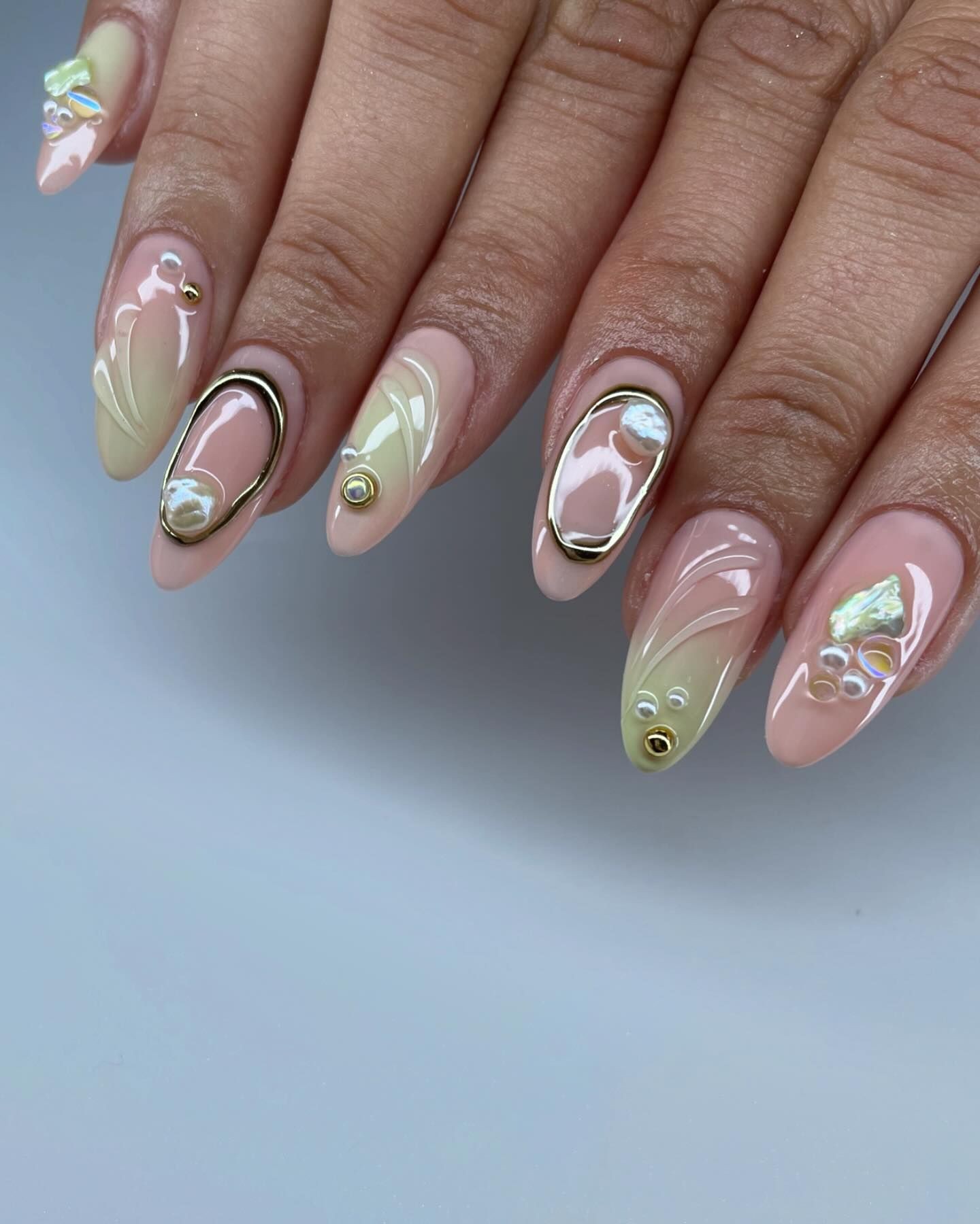 Elegant Beige Nails