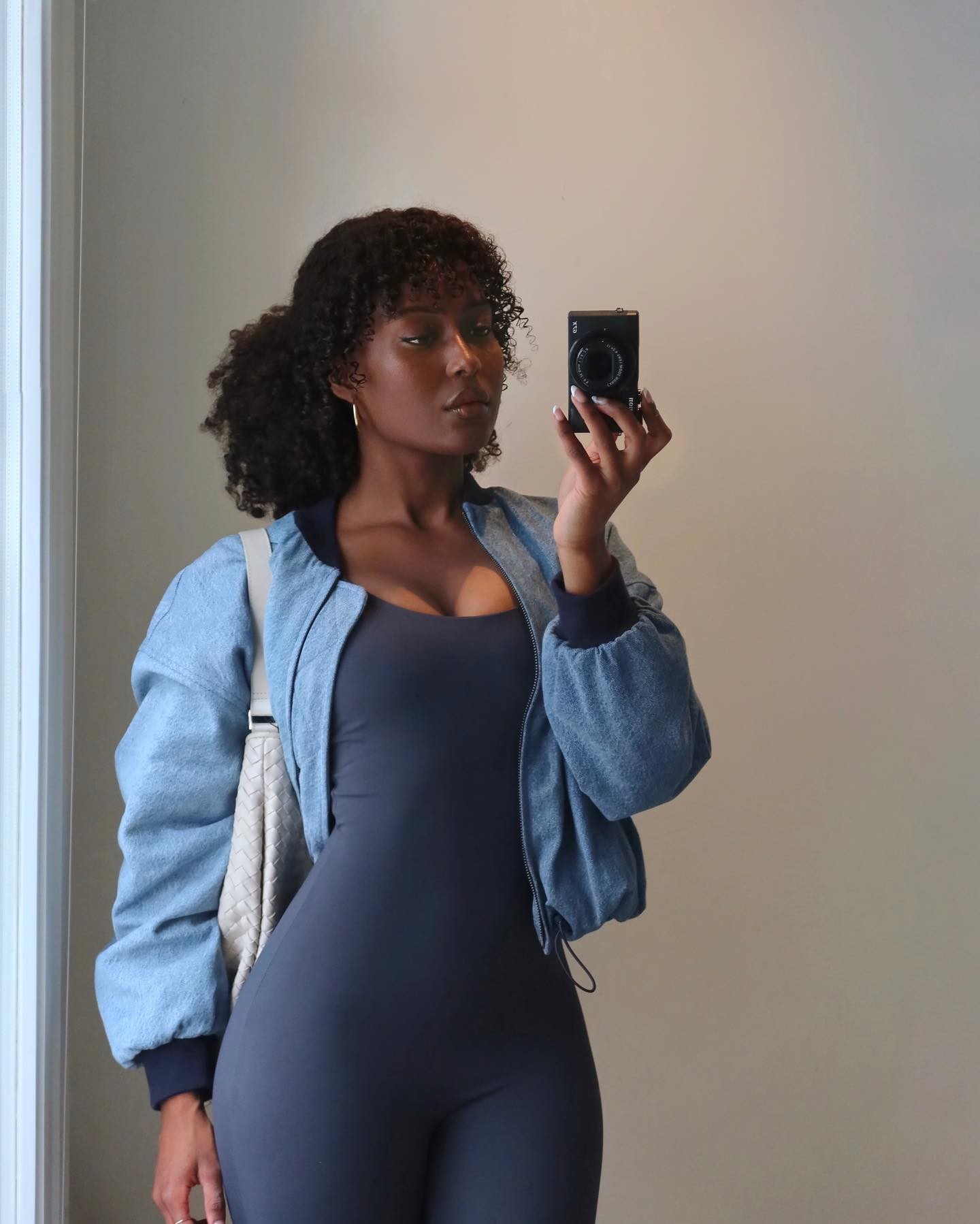 Sporty Curly Look