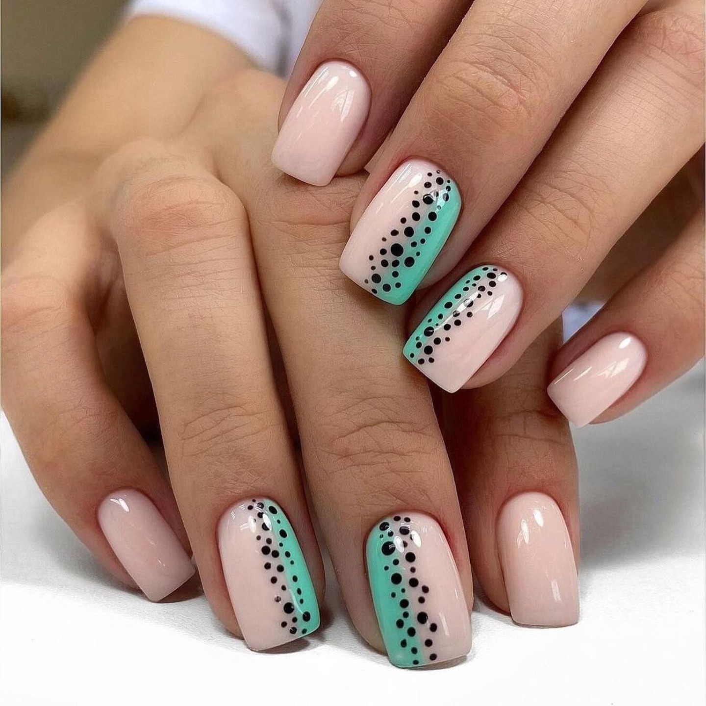 Polka Dots and Minty Freshness