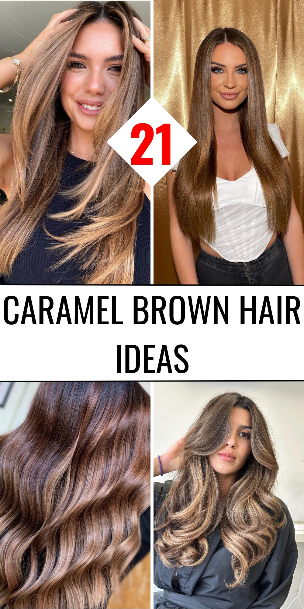 Caramel Brown with Soft Waves