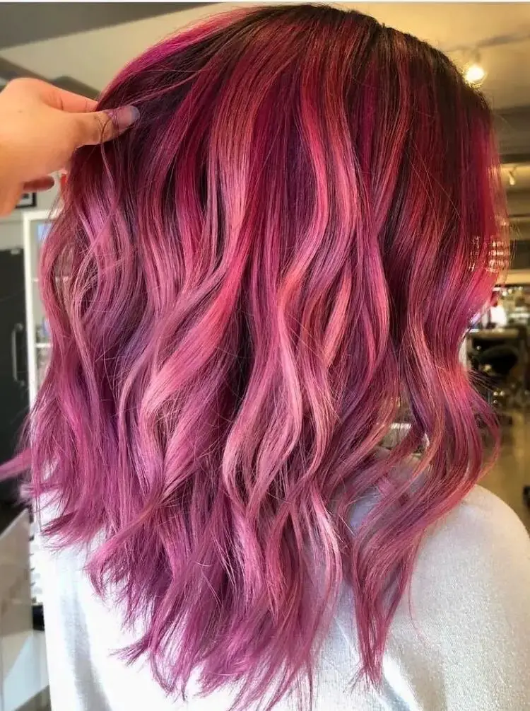 34 Dark Pink Hair Ideas 2024: Stylish Shades For Every Woman