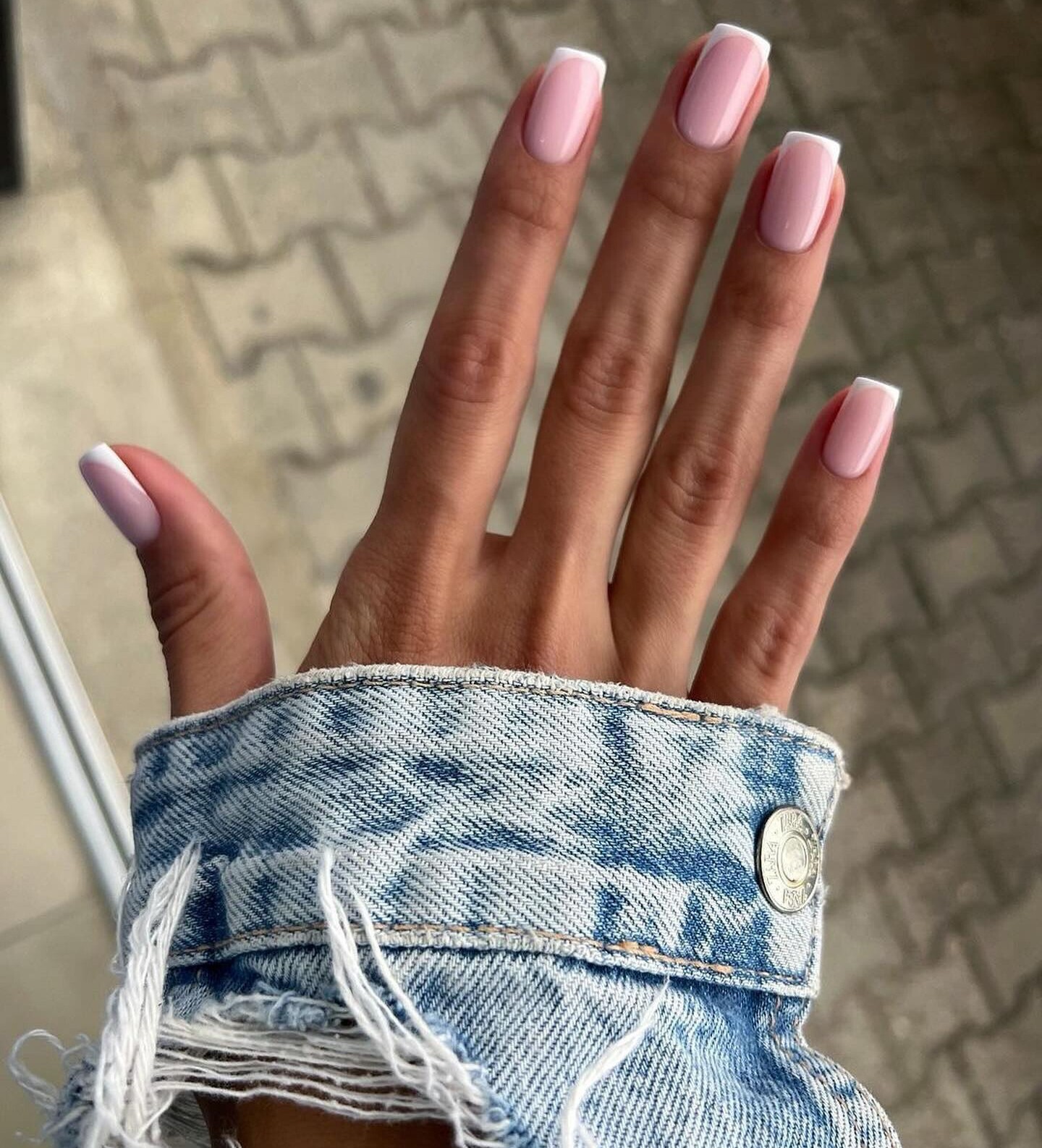 Classic Pink with a Denim Twist