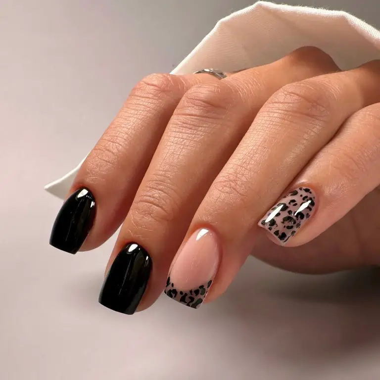 32 Stunning Black Fall Nail Ideas To Elevate Your Style