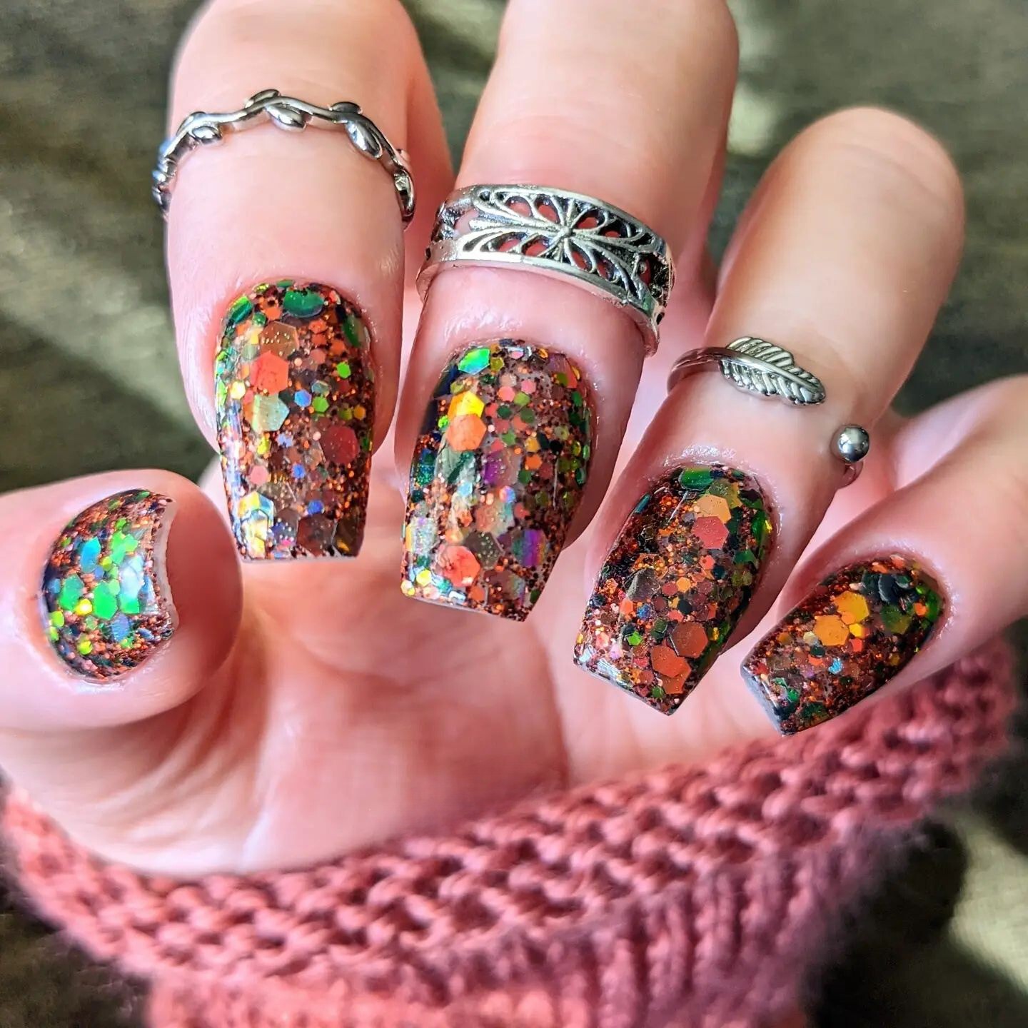 Multicolored Glitter