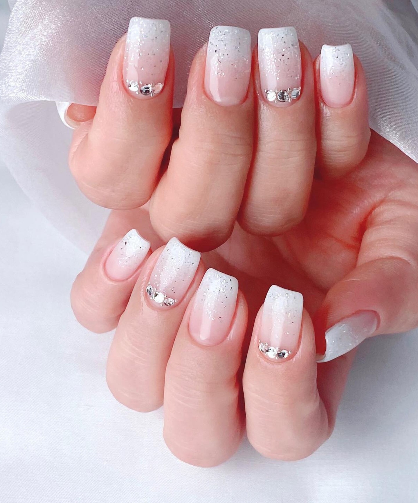 Classic French Tip with a Twist