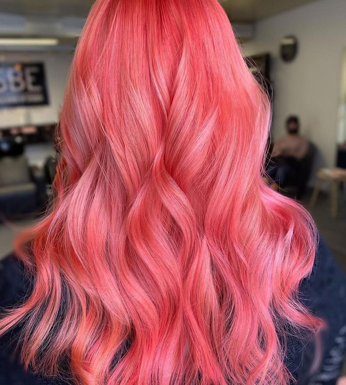 Radiant Coral Glow