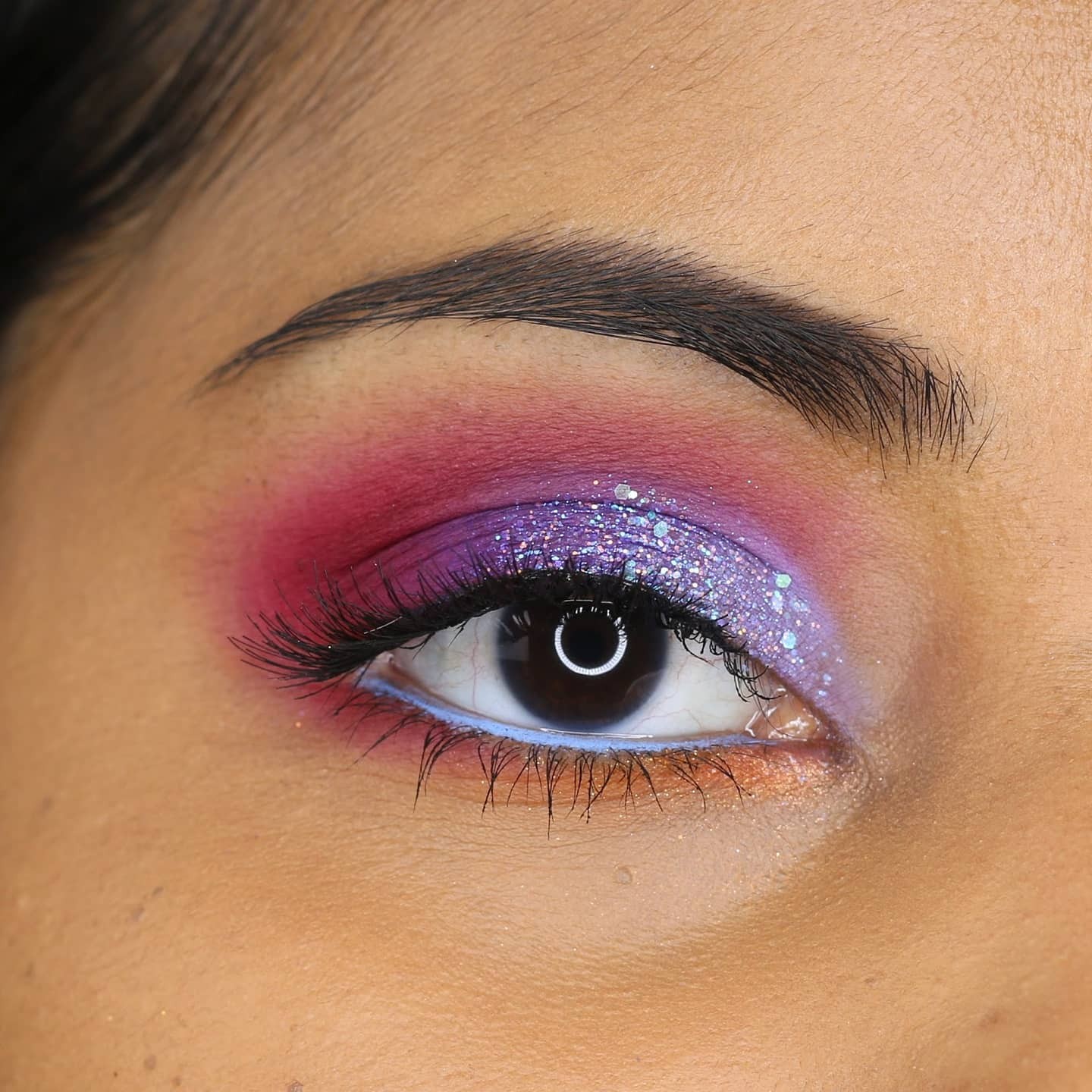 Sparkling Sorbet: Pink and Purple Fusion