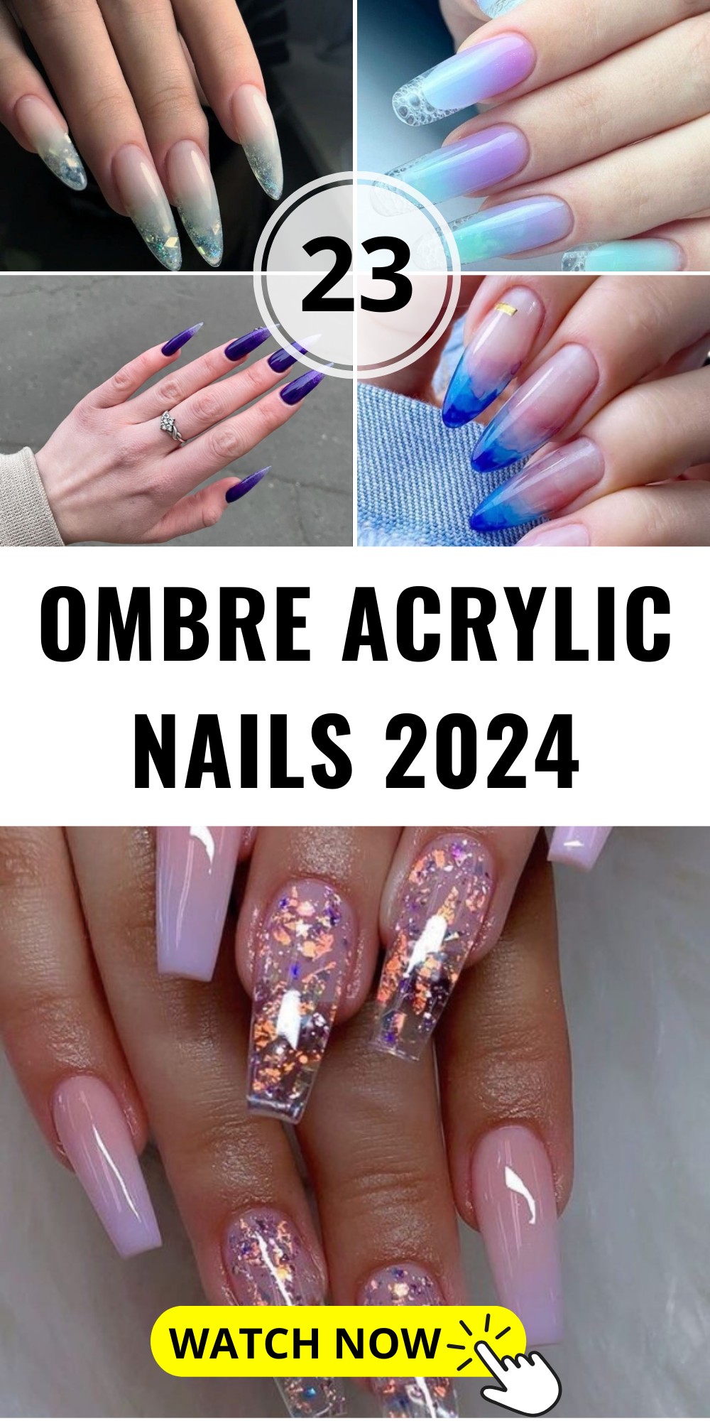 Cosmic Blue Ombré