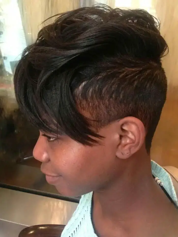 Bold and Edgy Asymmetrical Cut