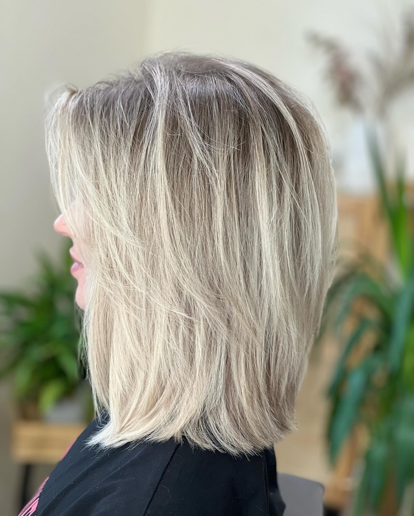 The Silver Layered Bob