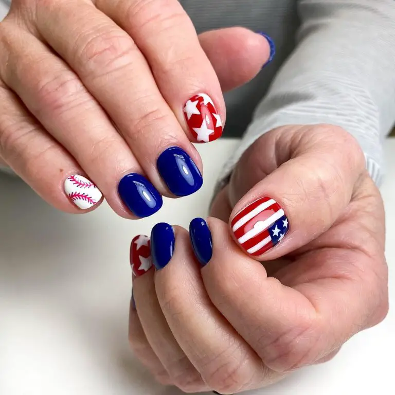 30 Usa Nails  Celebrate 4Th Of July With Patriotic Nail Art!