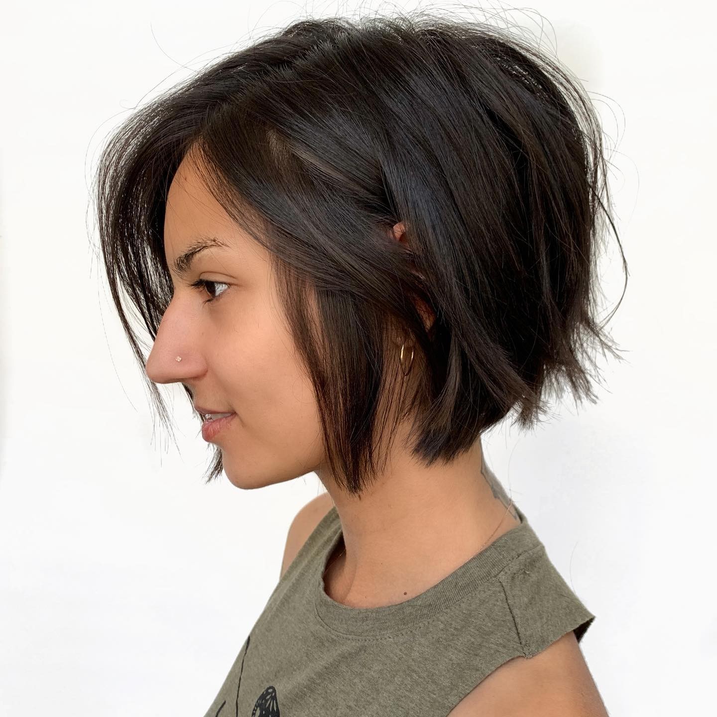 Layered Elegance: The Casual Chic Bob