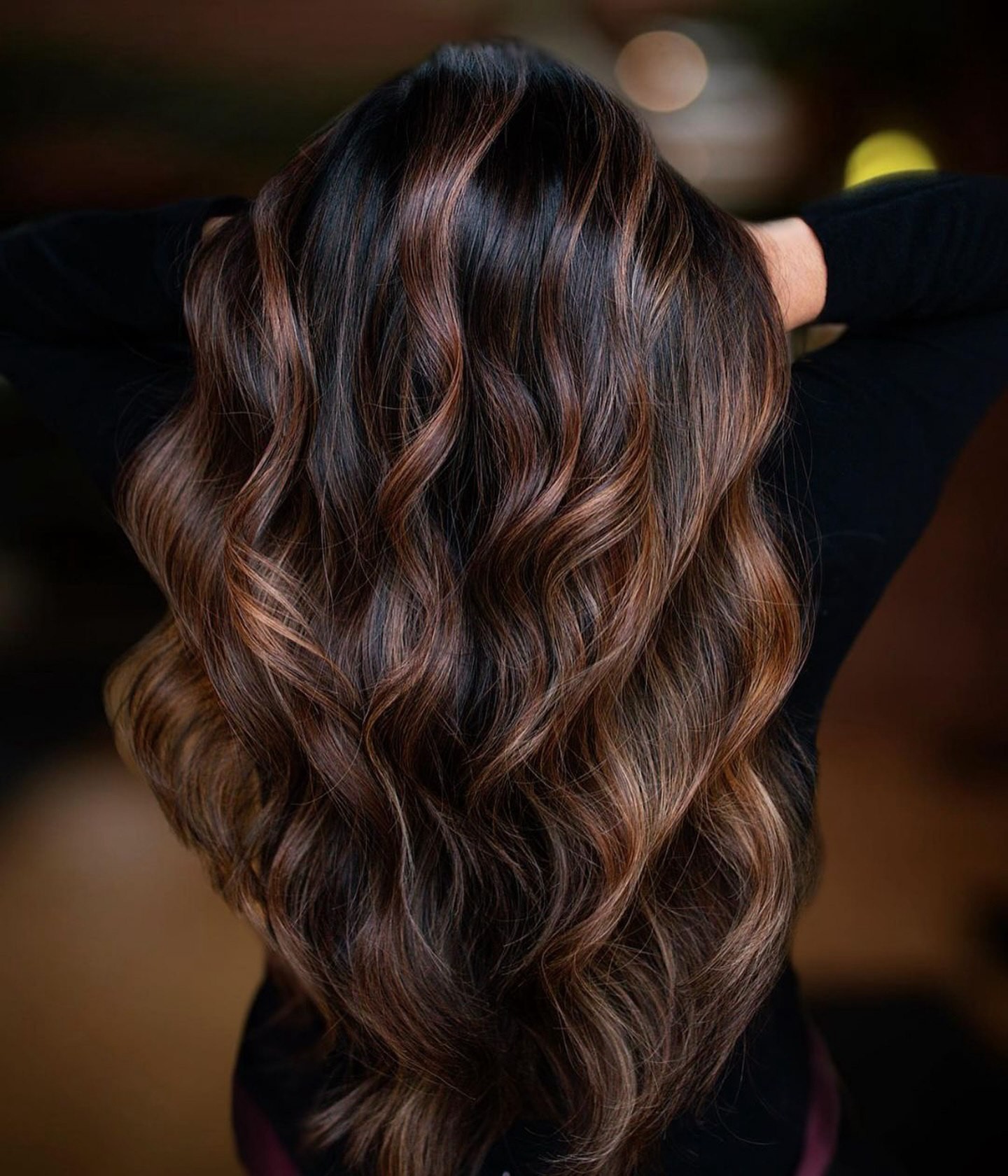 Dynamic Dark Balayage