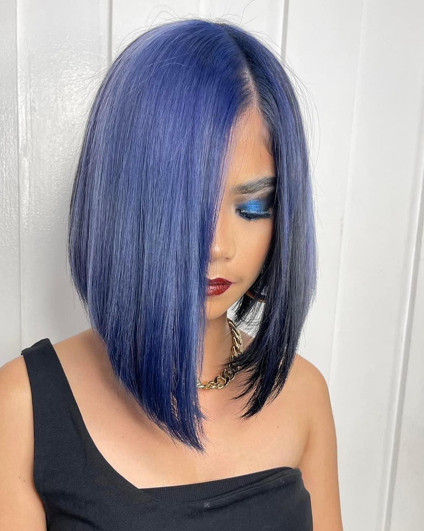 The Electric Blue Bob