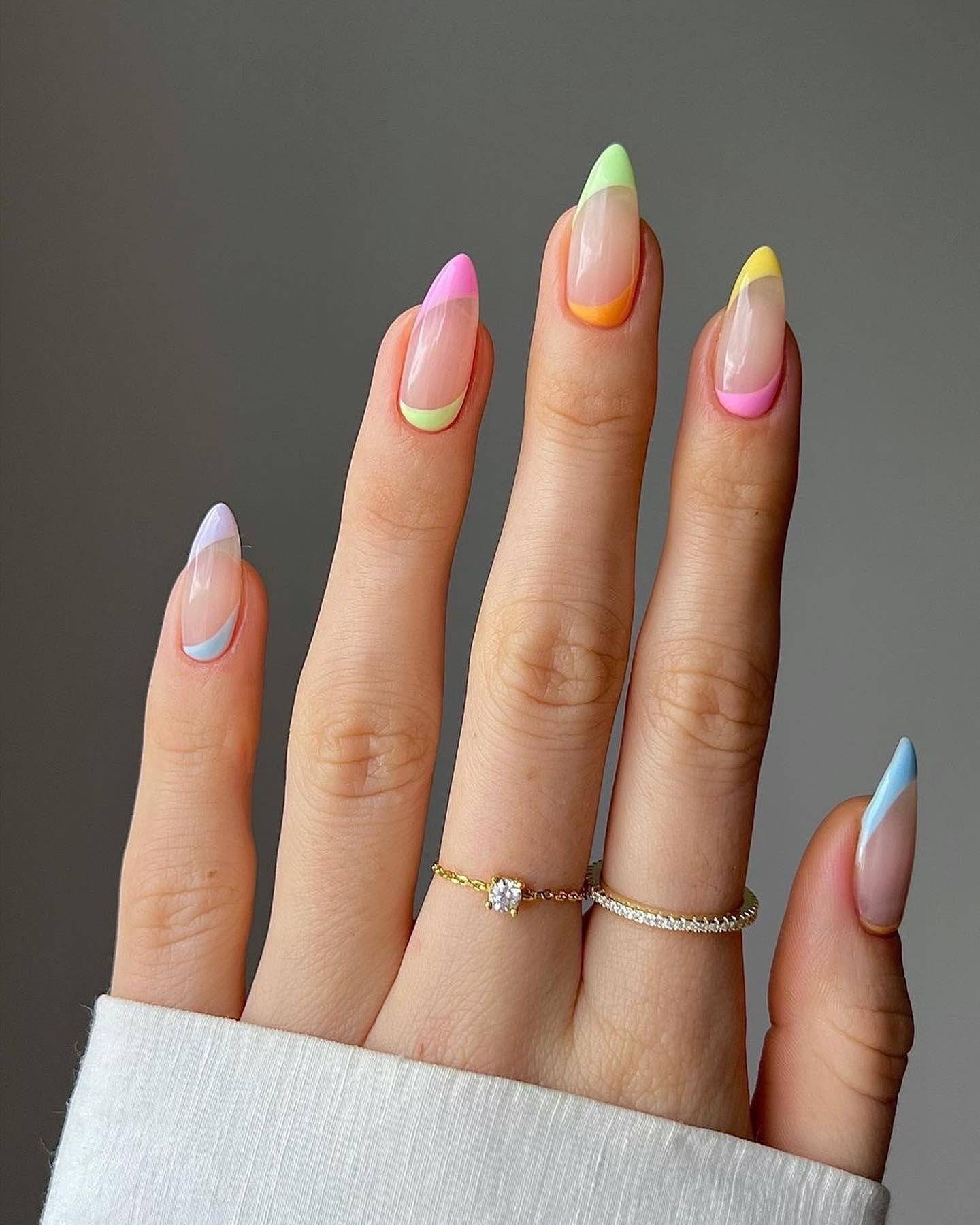 Pastel Rainbow French