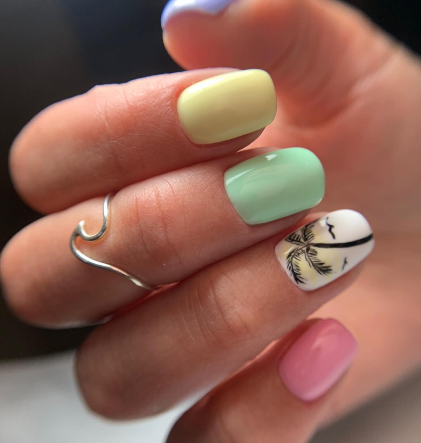 Pastel Palette and Tropical Vibes