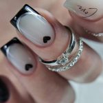 36 Captivating Black Nail Designs To Unveil Your Love This Valentines Day