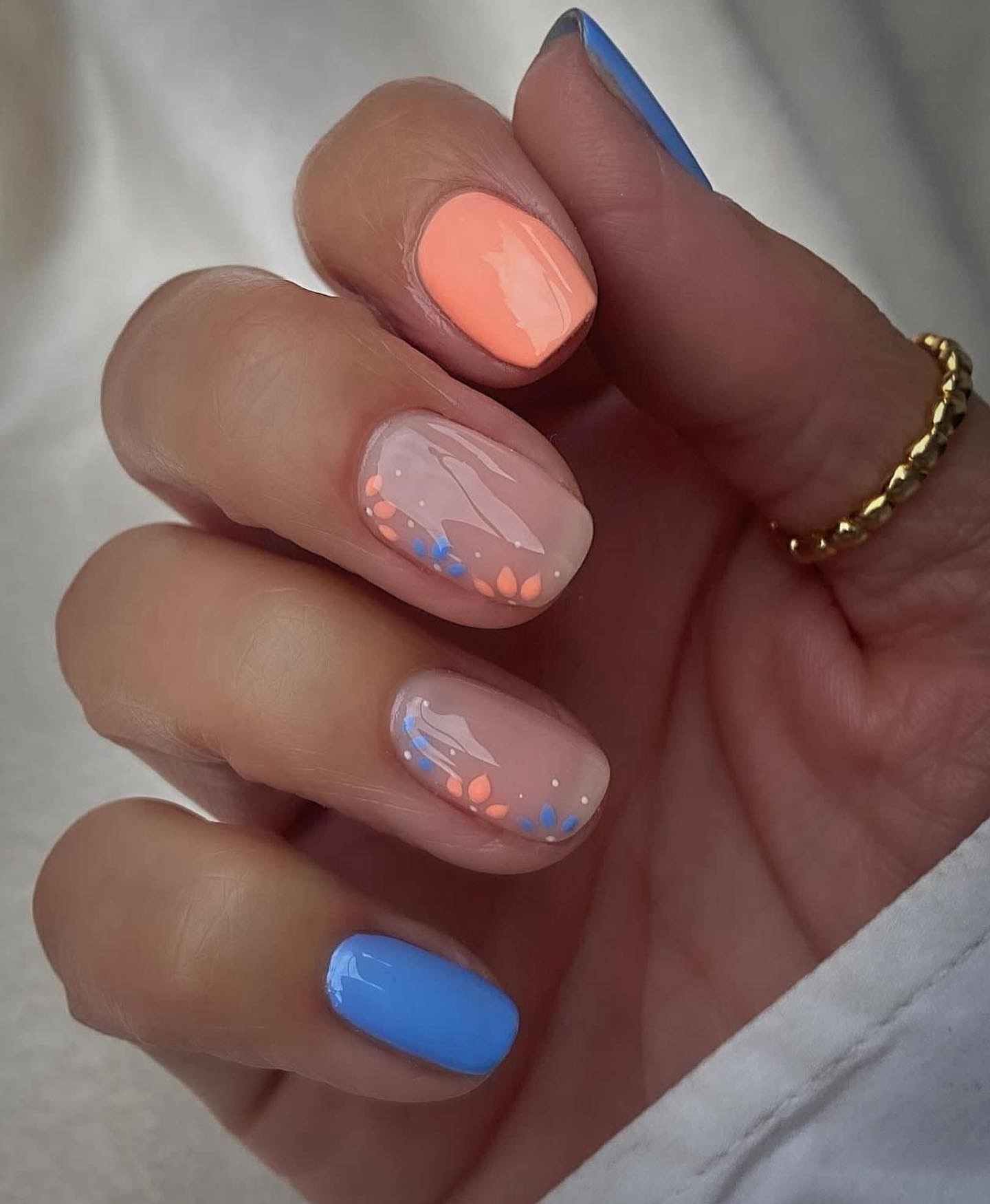 Citrus Splash and Sky Blue