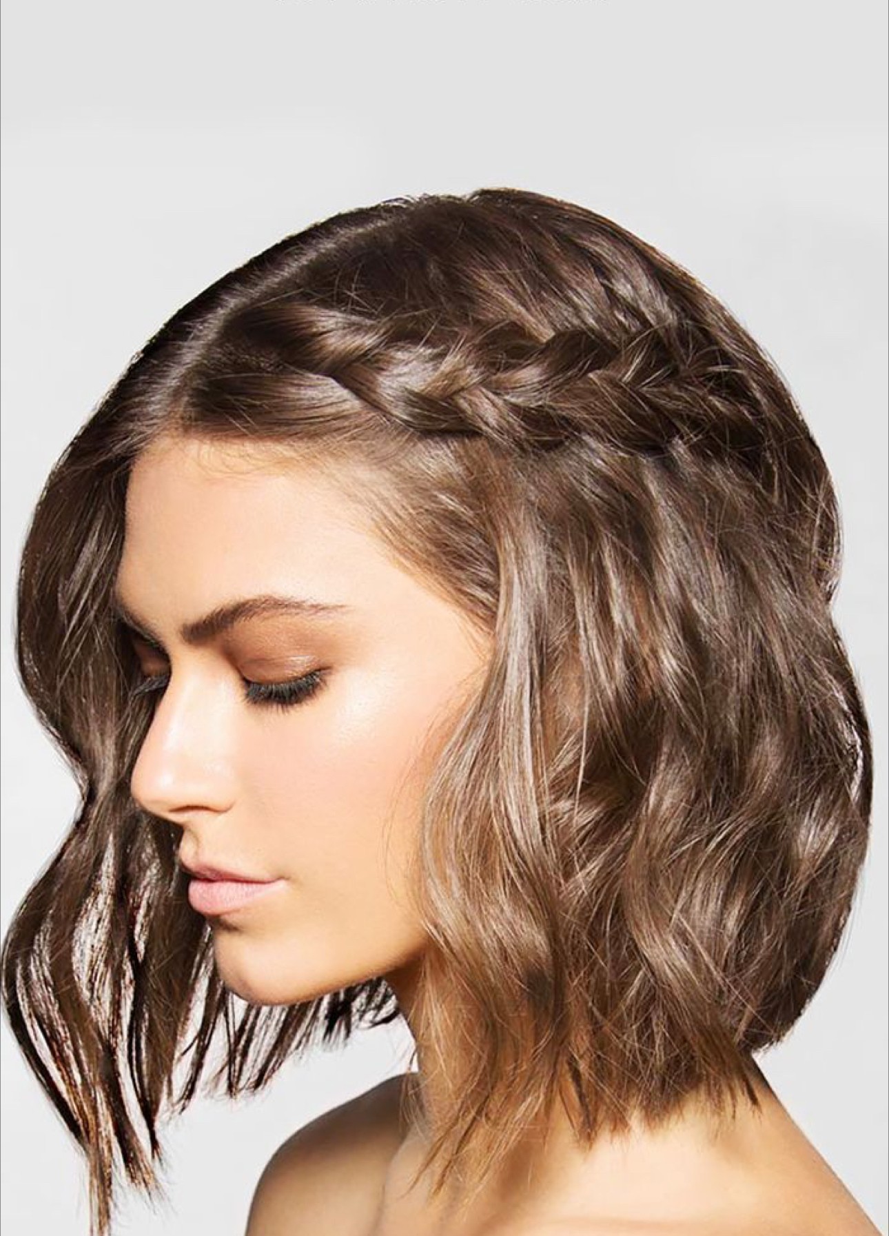 Soft Waves with a Crown Braid