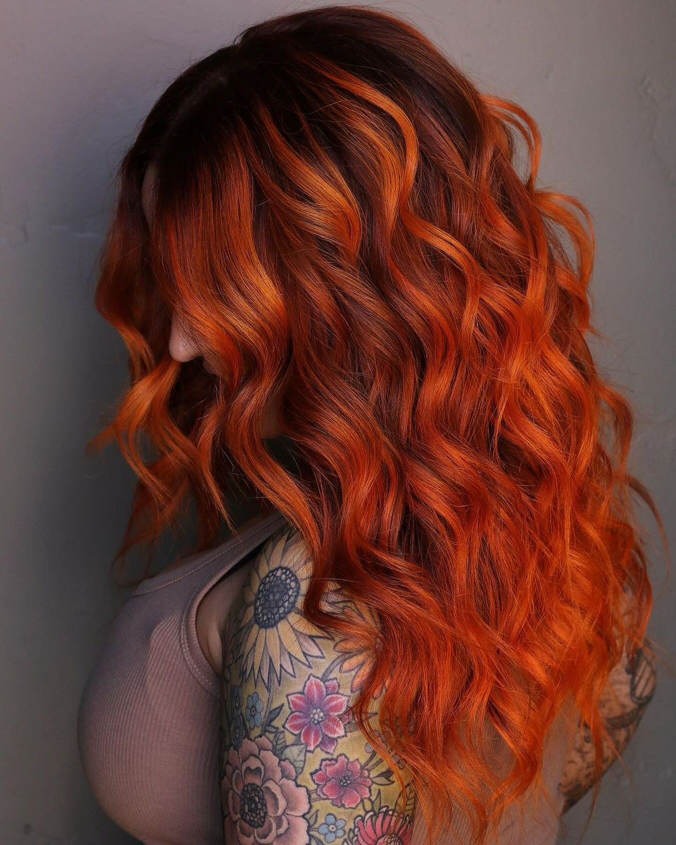 Fiery Copper Curls