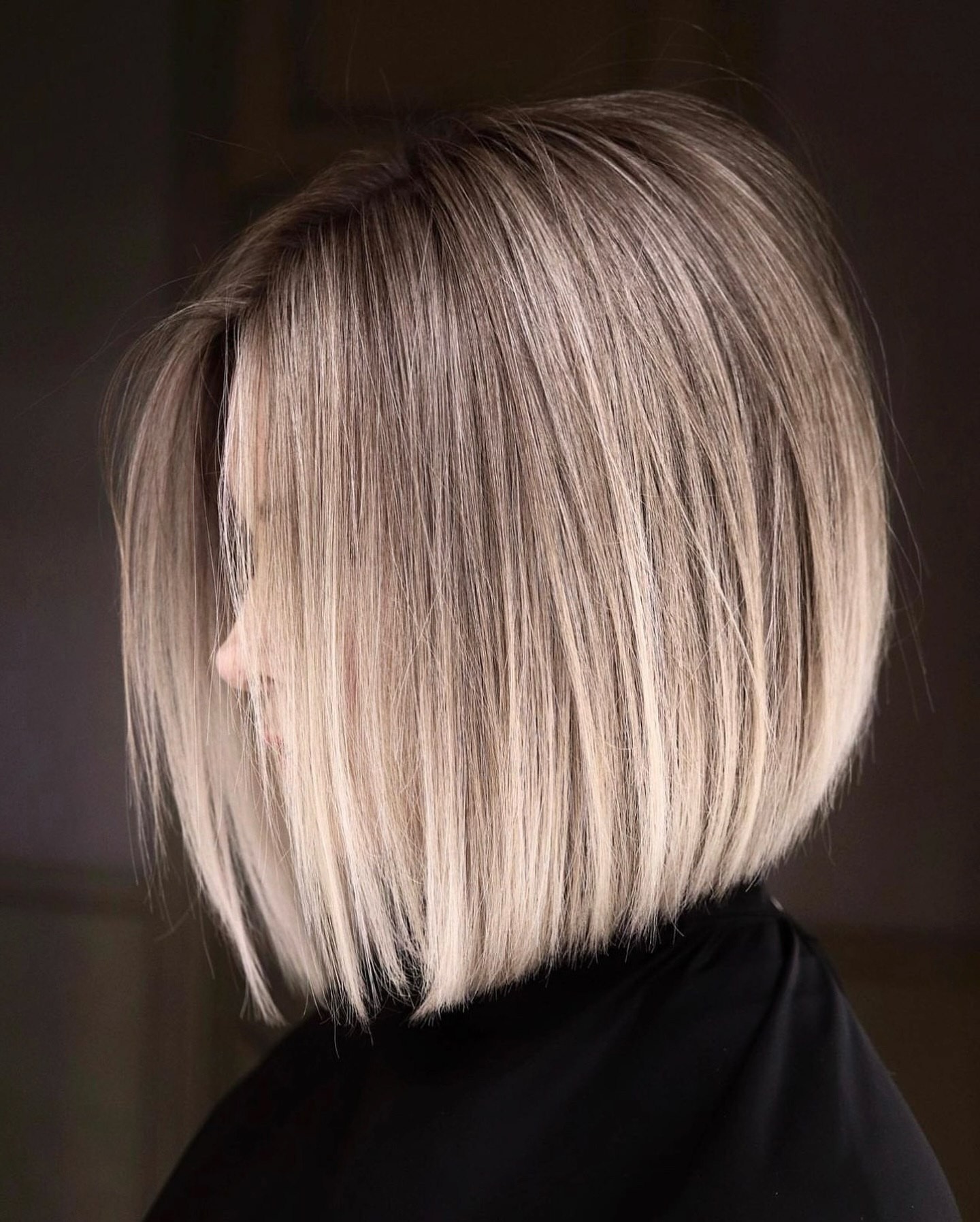 The Ash Blonde Precision Cut