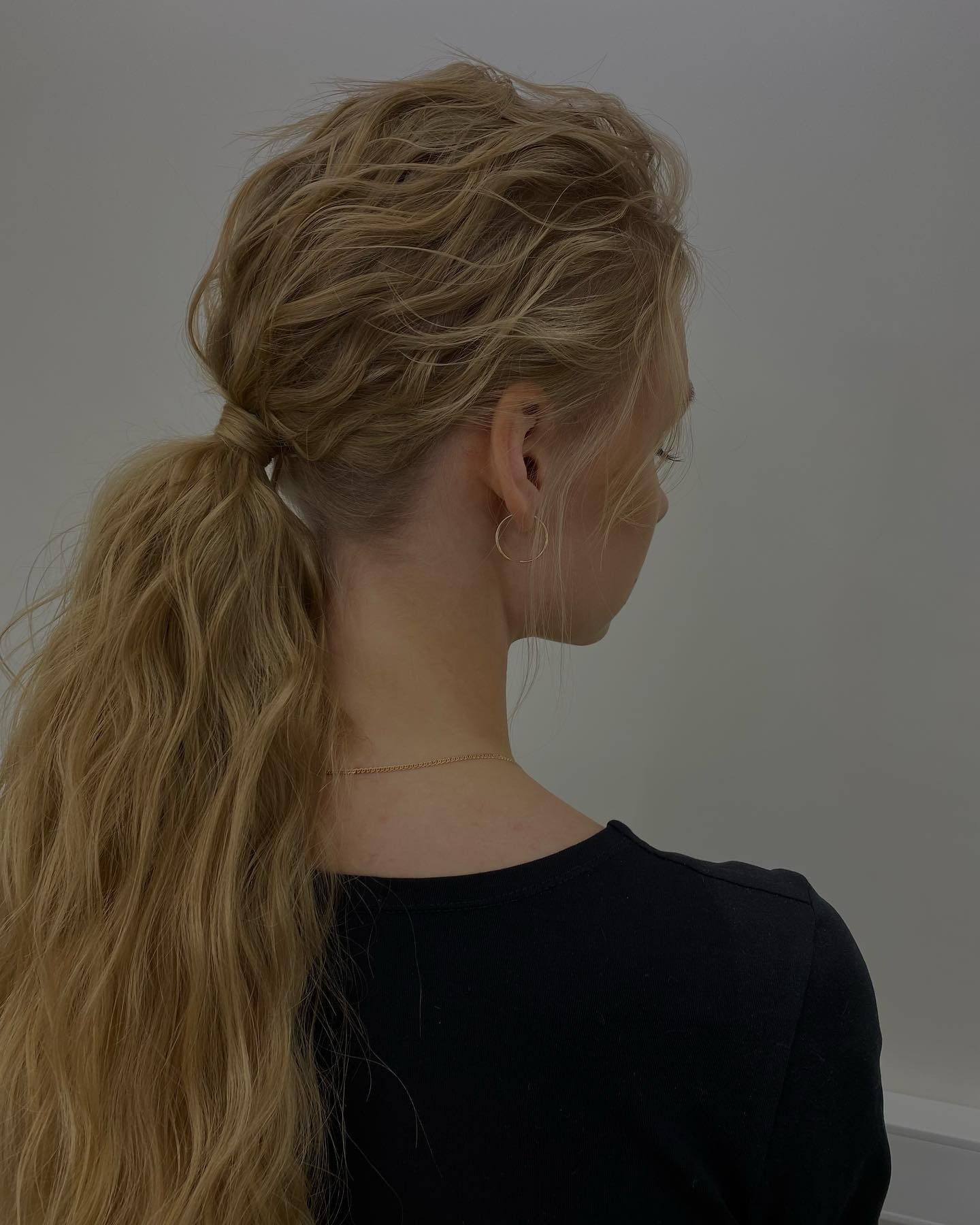 Casual Textured Ponytail