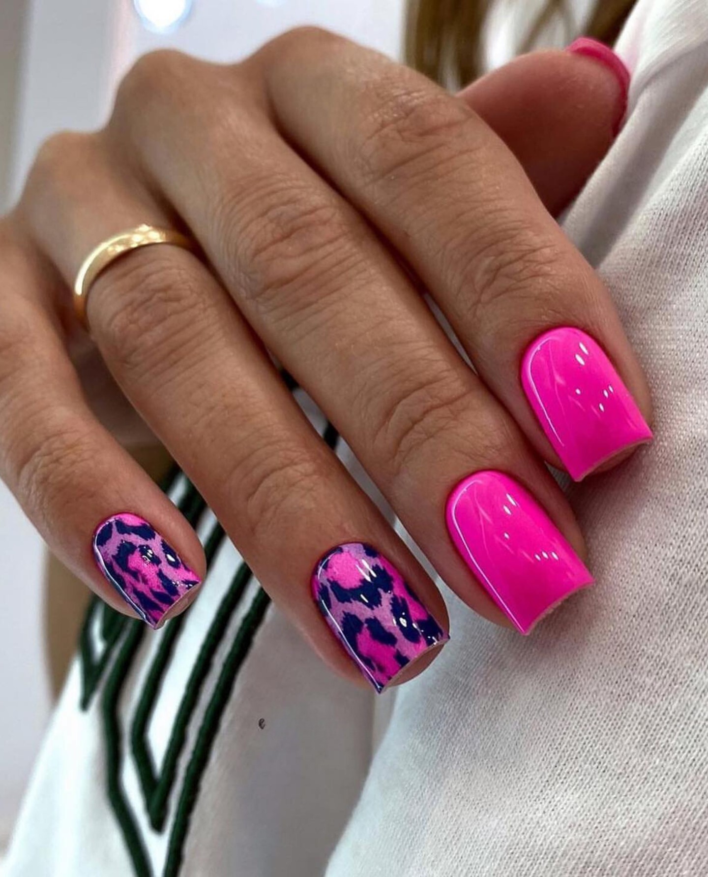 Pink Leopard Print