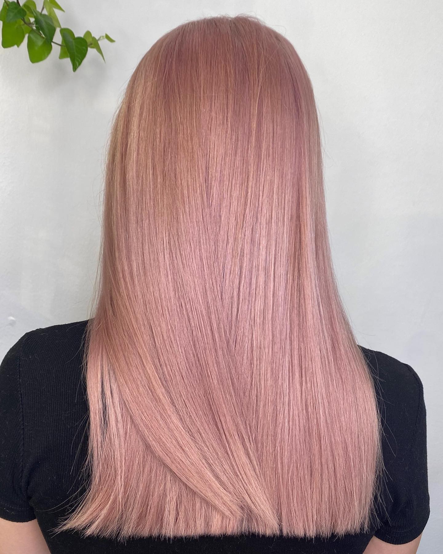 Pink Perfection in Sleek Straightness