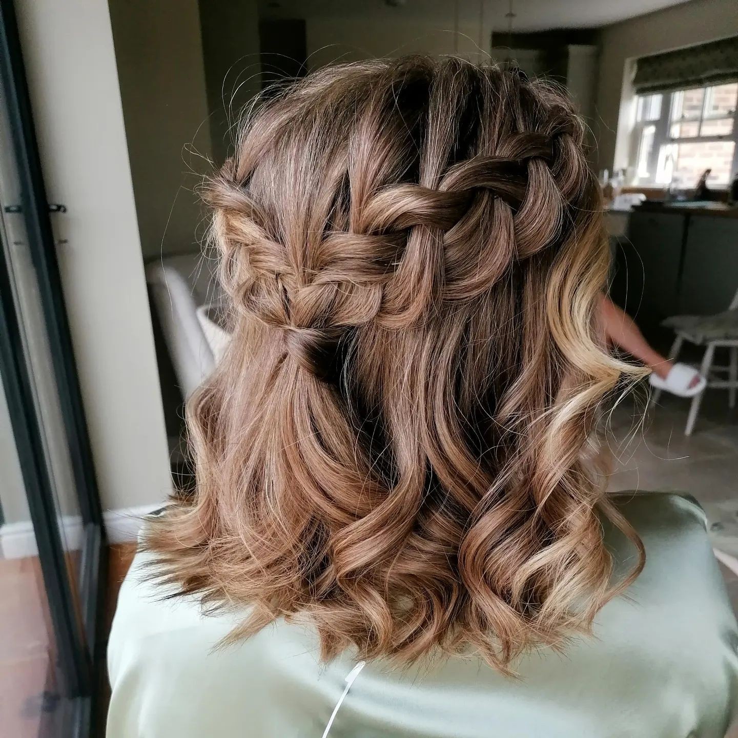 Half-Up Braid for Chic Simplicity