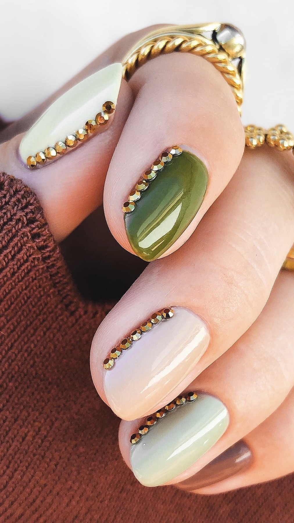 Olive and Gold