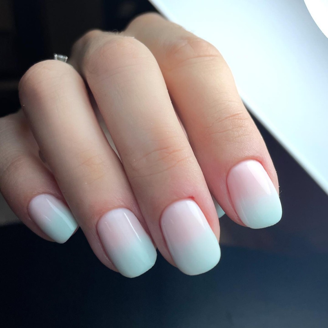 Soft Pink and Blue Gradient