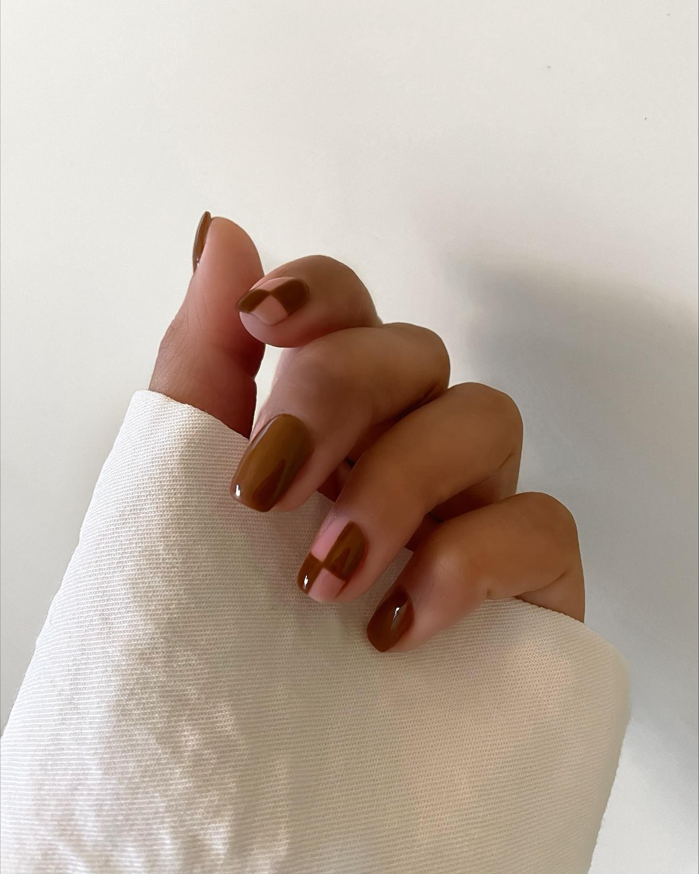 Rich Brown Classic Nails