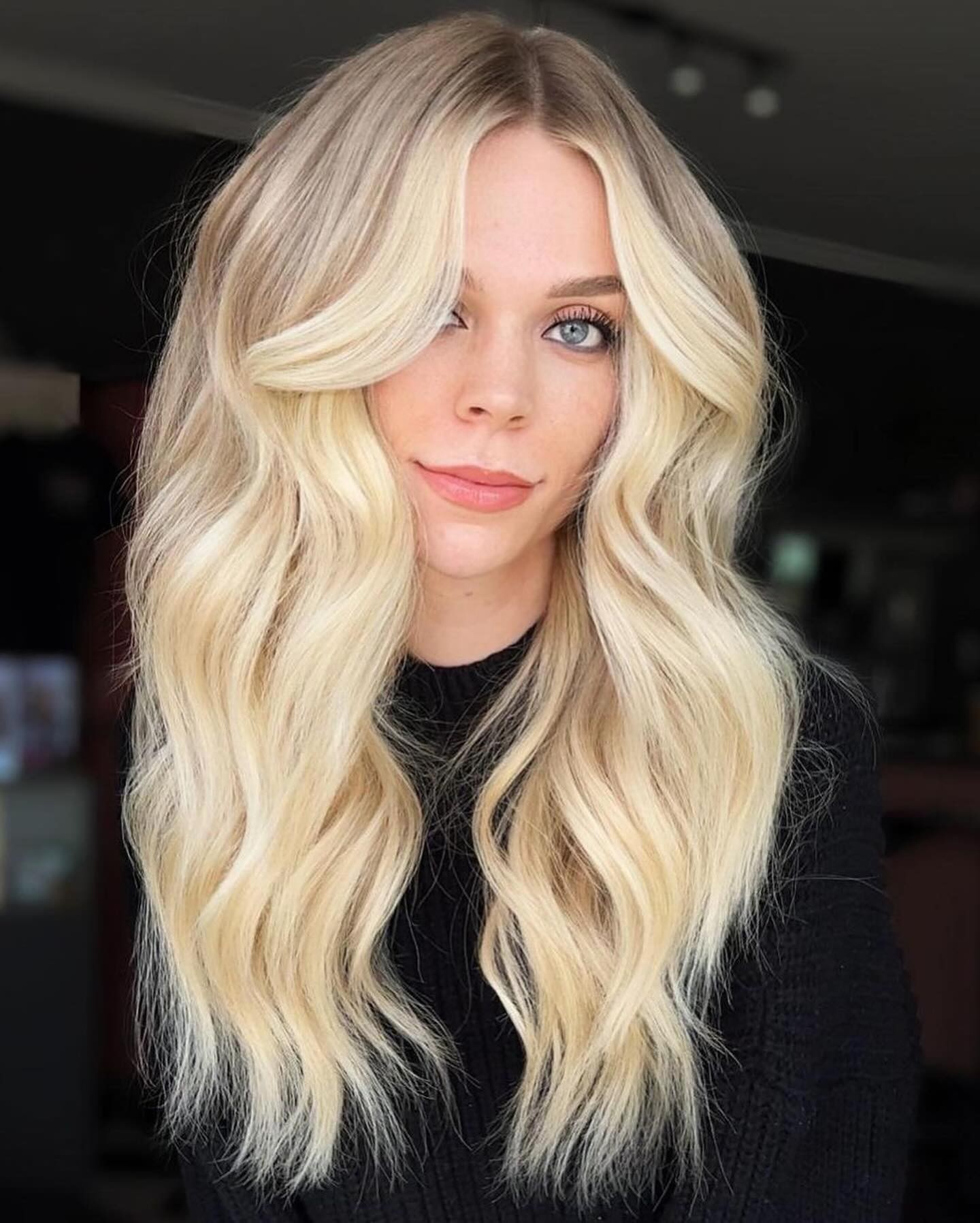 Soft Blonde Curls