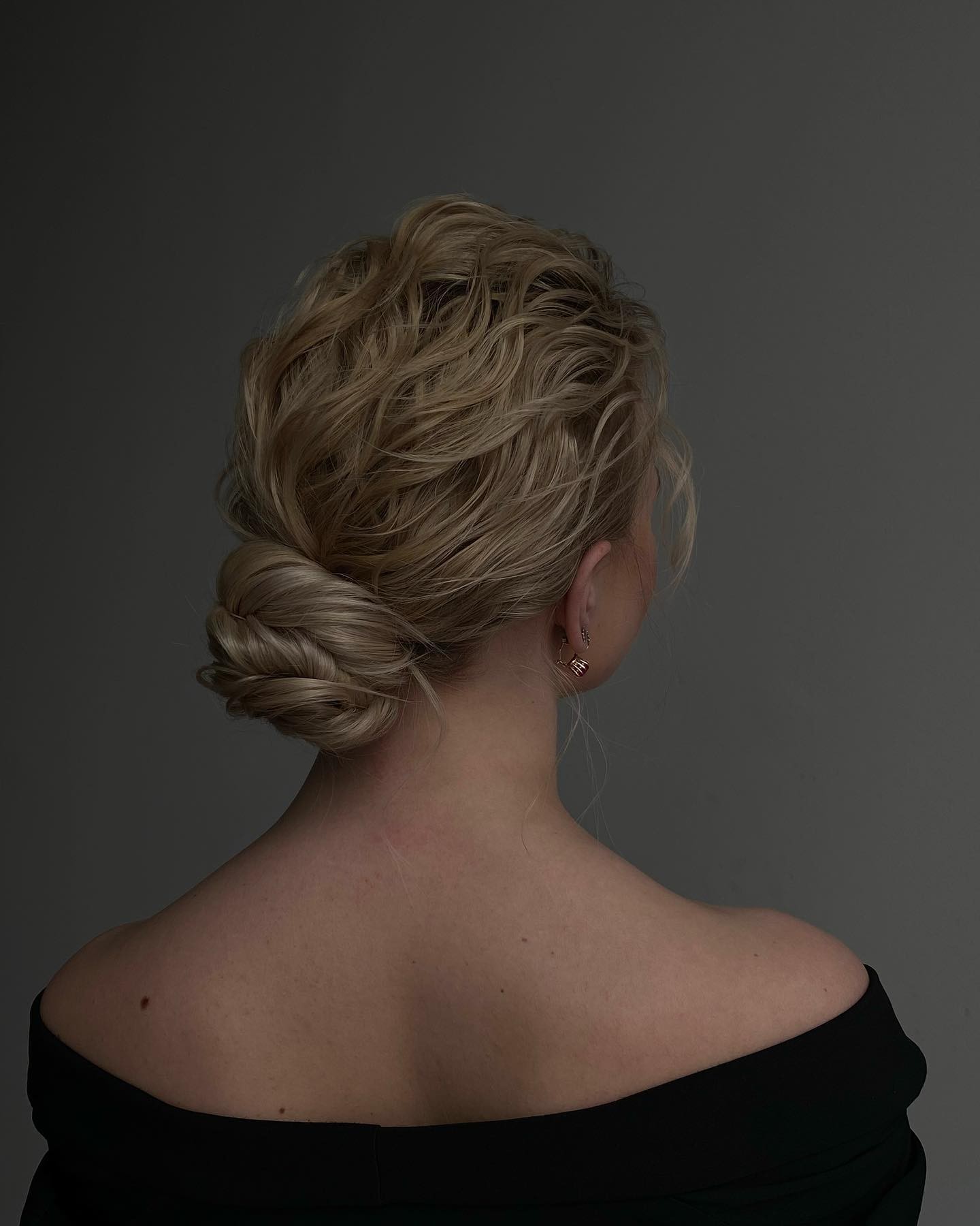 Soft Twisted Updo