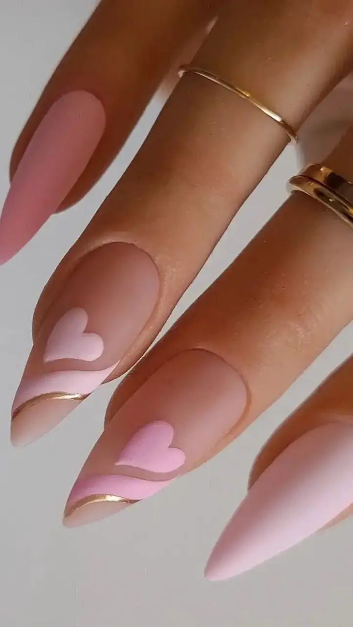 Soft Pink Hearts