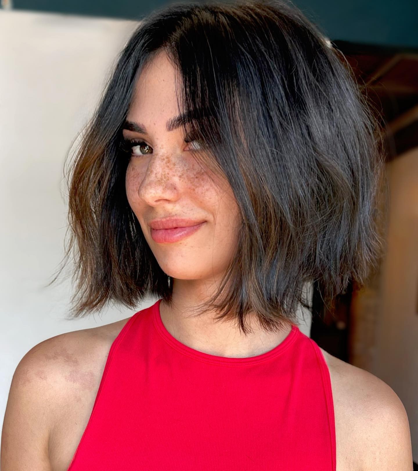 The Bold Layered Bob