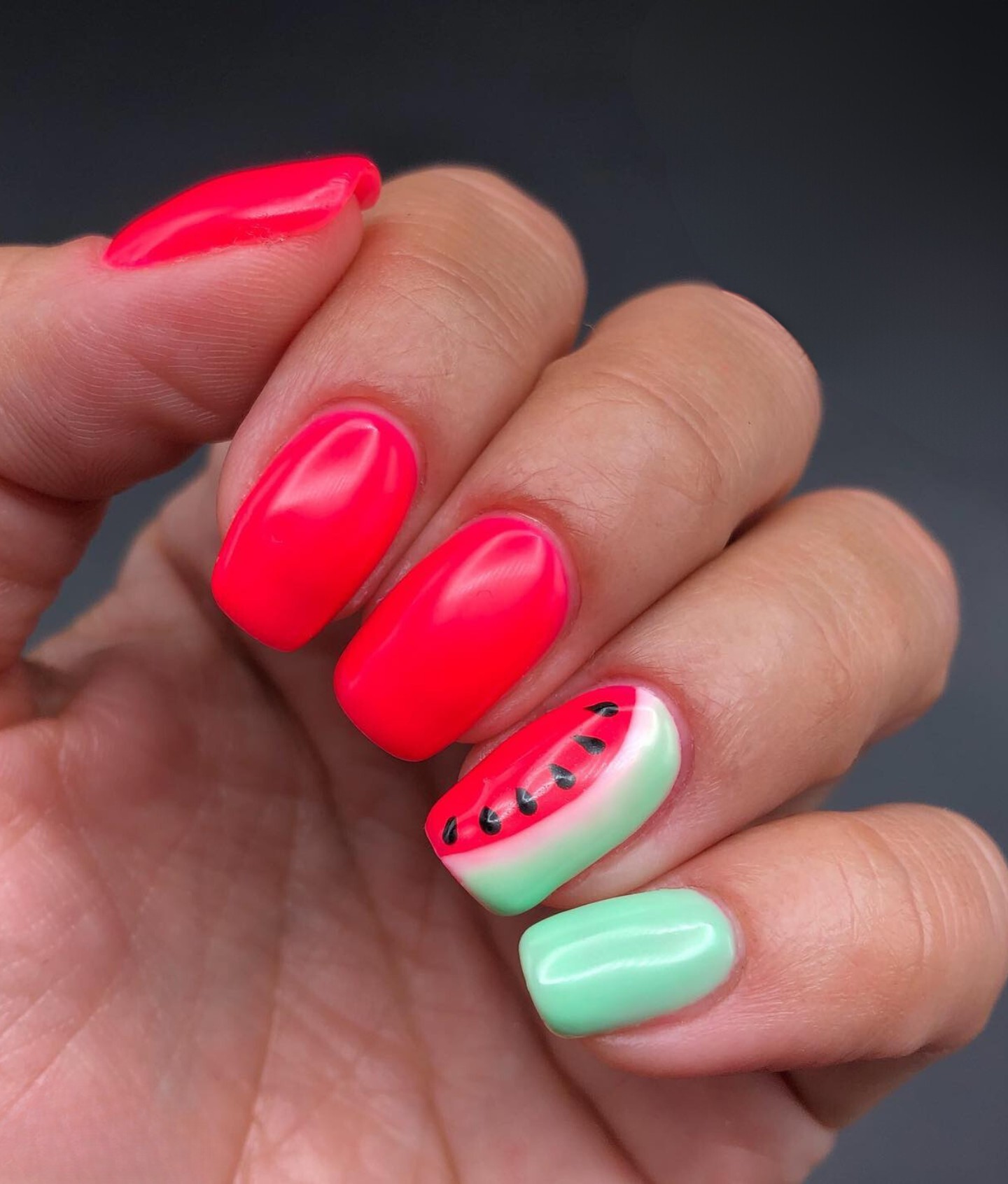 Neon Melon Contrast