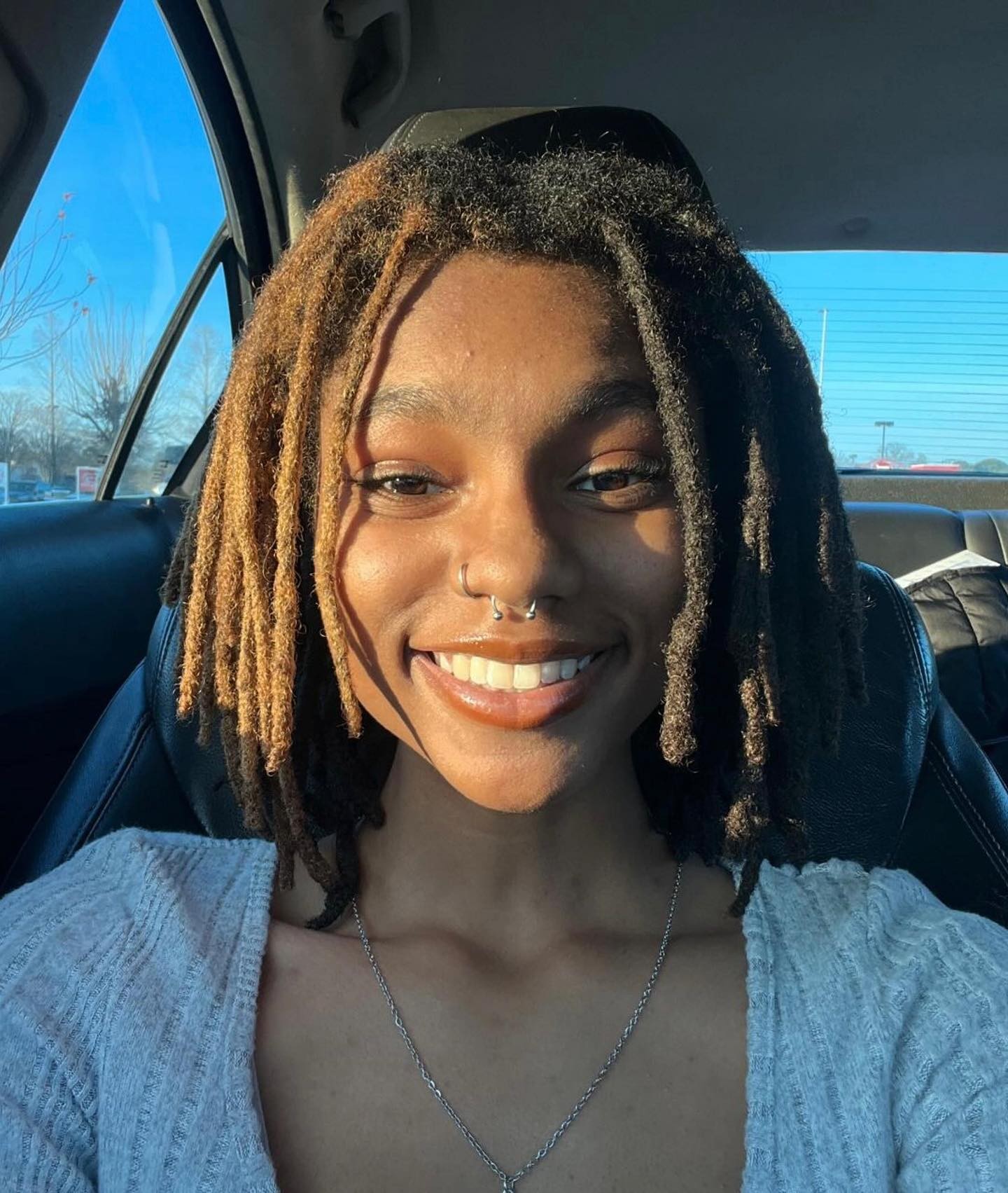 The Warmth of Sun-Kissed Short Locs