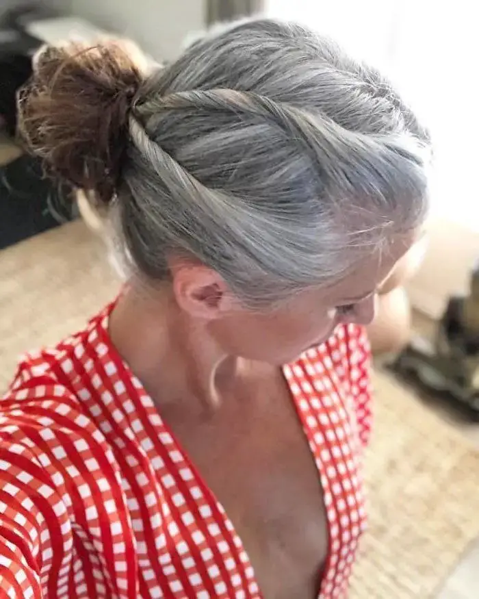 The Casual Braided Updo